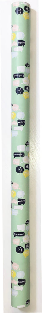 BOGBIND/GAVEPAPIR 70CMX2M CITAT MINT