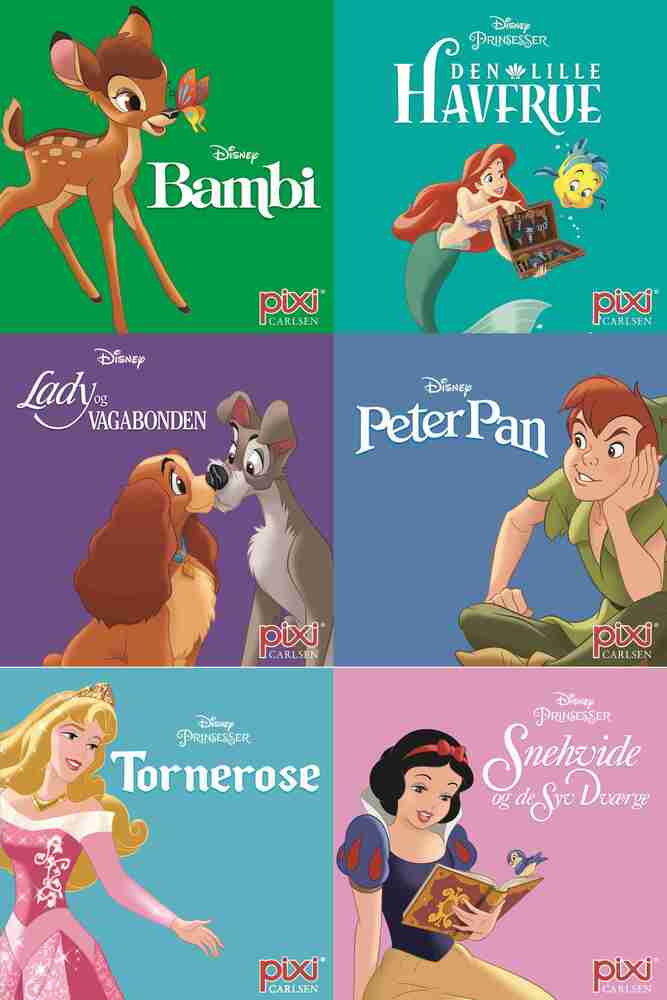 Pixi®-serie 134: Disney-klassikere #1 (kolli 48)