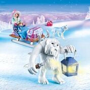 9473 Playmobil Snetrold Med Slæde
