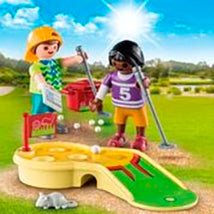 9439 Playmobil Børn Ved Minigolfspil