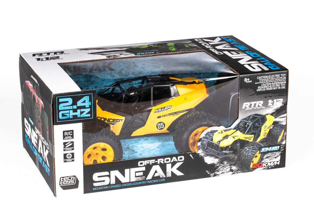 Rc killer offroad 1:12 gul