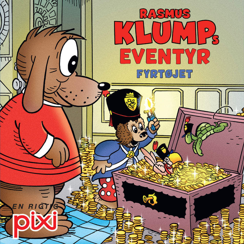 Rasmus Klumps eventyr: Fyrtøjet