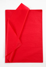 Silkepapir rød 10 ark 50x70 cm 14 g.