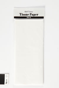 Silkepapir hvid 10 ark 50x70 cm 14 g.