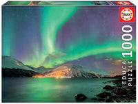Puslespil northern lights 1000 brikker