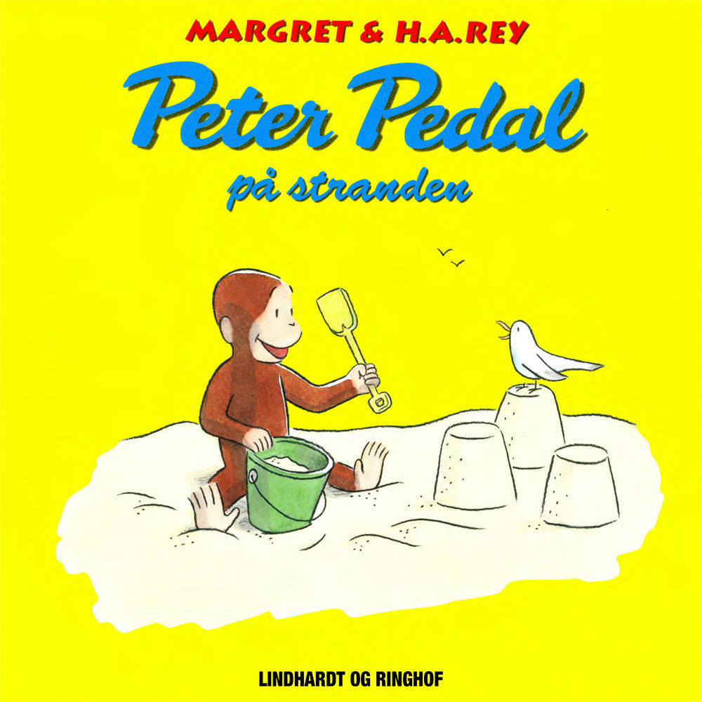 Peter Pedal på stranden