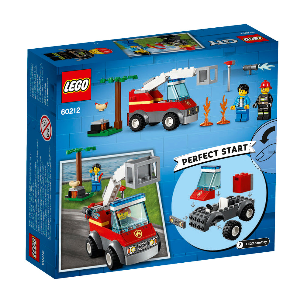 60212 LEGO City Fire grillbrand