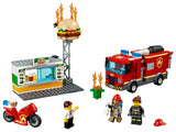 60214 LEGO City Fire brand på burgerbaren