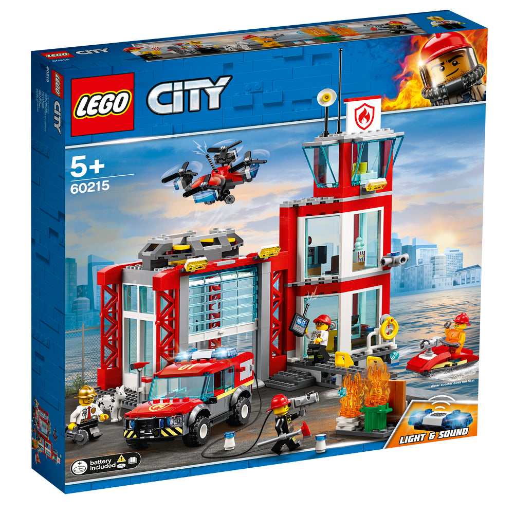 60215 LEGO City Fire brandstation