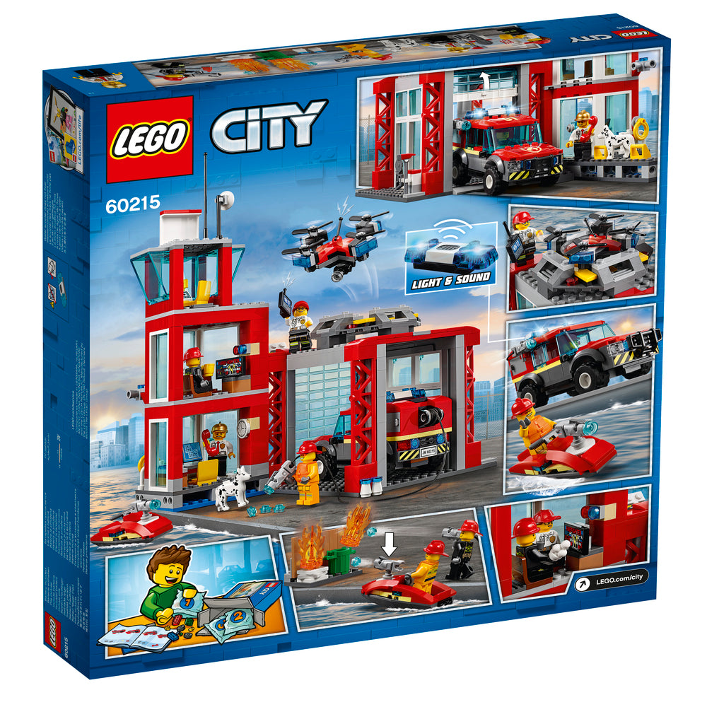 60215 LEGO City Fire brandstation