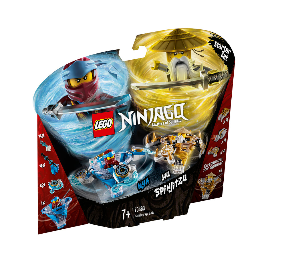 70663 LEGO NINJAGO SPINJITZU-NYA OG WU