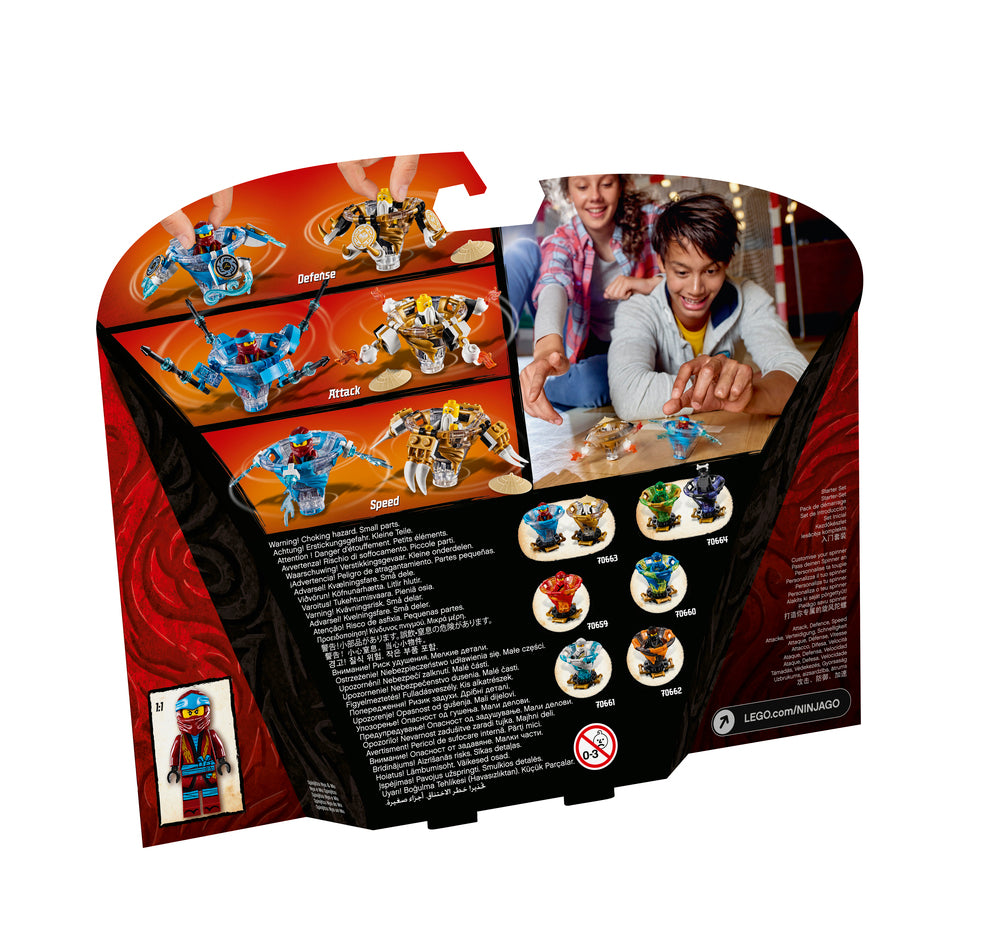 70663 LEGO NINJAGO SPINJITZU-NYA OG WU
