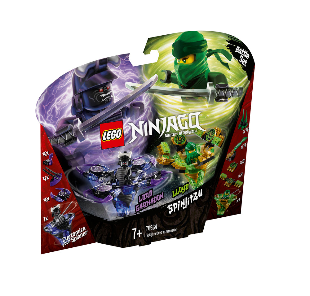 70664 LEGO NINJAGO SPINJITZU-LLOYD MOD GARMADON