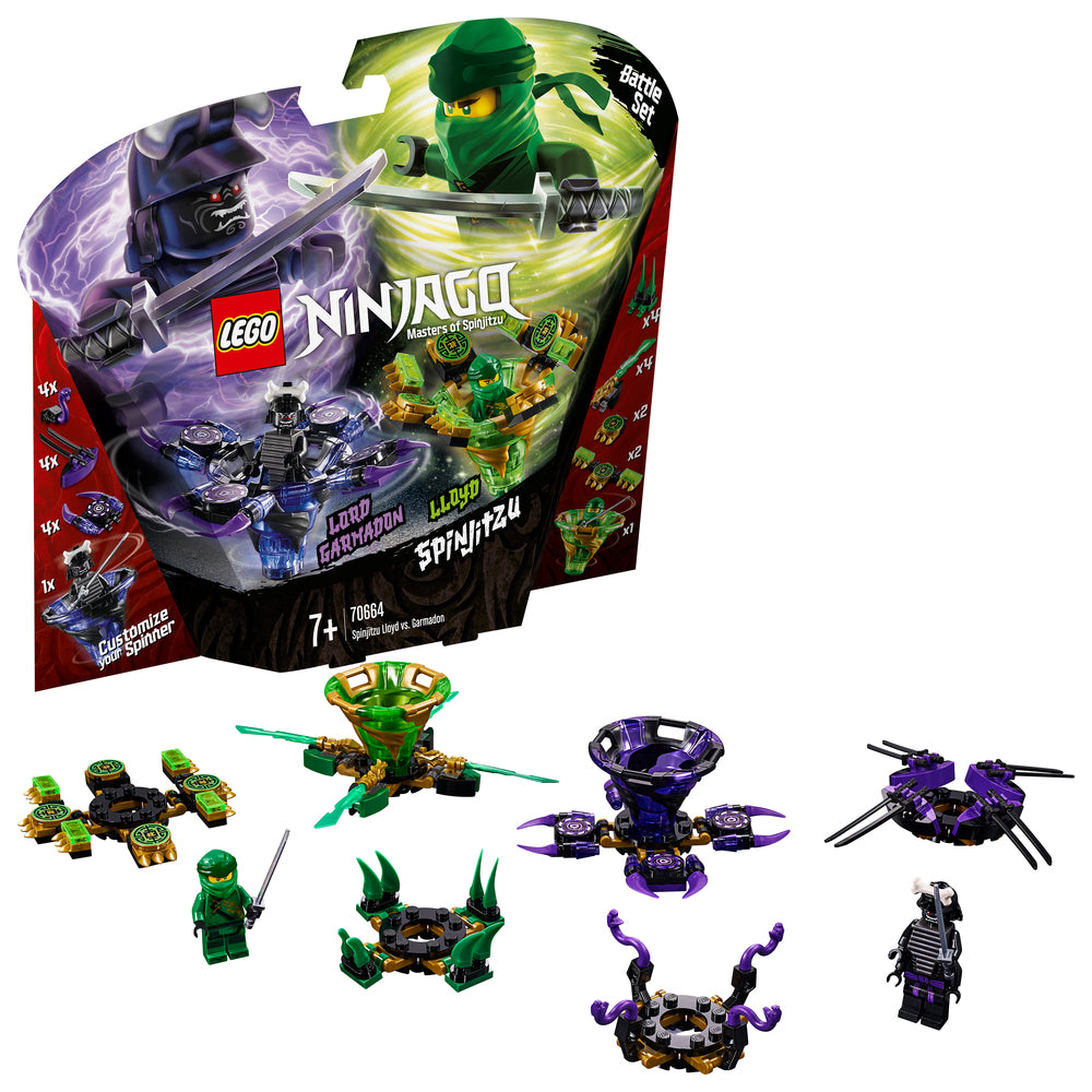 70664 LEGO NINJAGO SPINJITZU-LLOYD MOD GARMADON