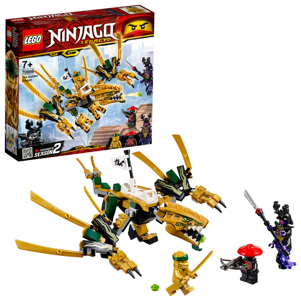 70666 LEGO NINJAGO DEN GYLDNE DRAGE