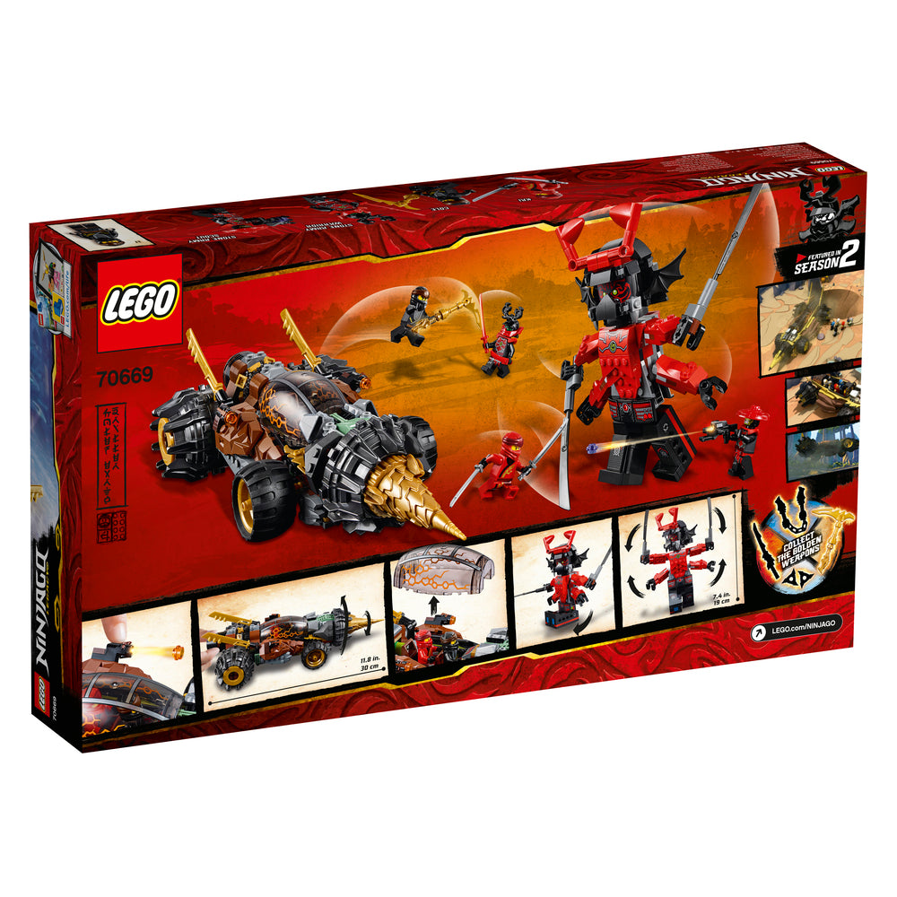 70669 LEGO NINJAGO COLES JORDBOR
