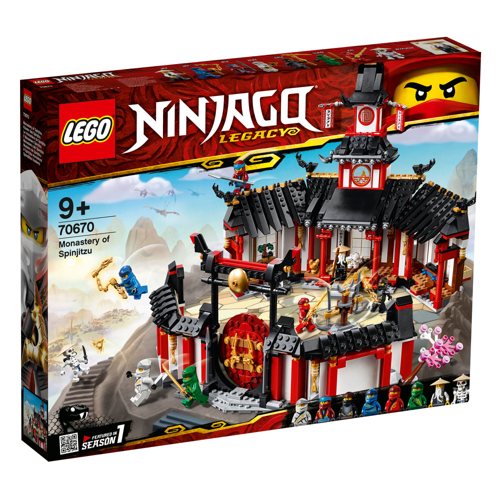 70670 LEGO NINJAGO SPINJITZU-KLOSTERET