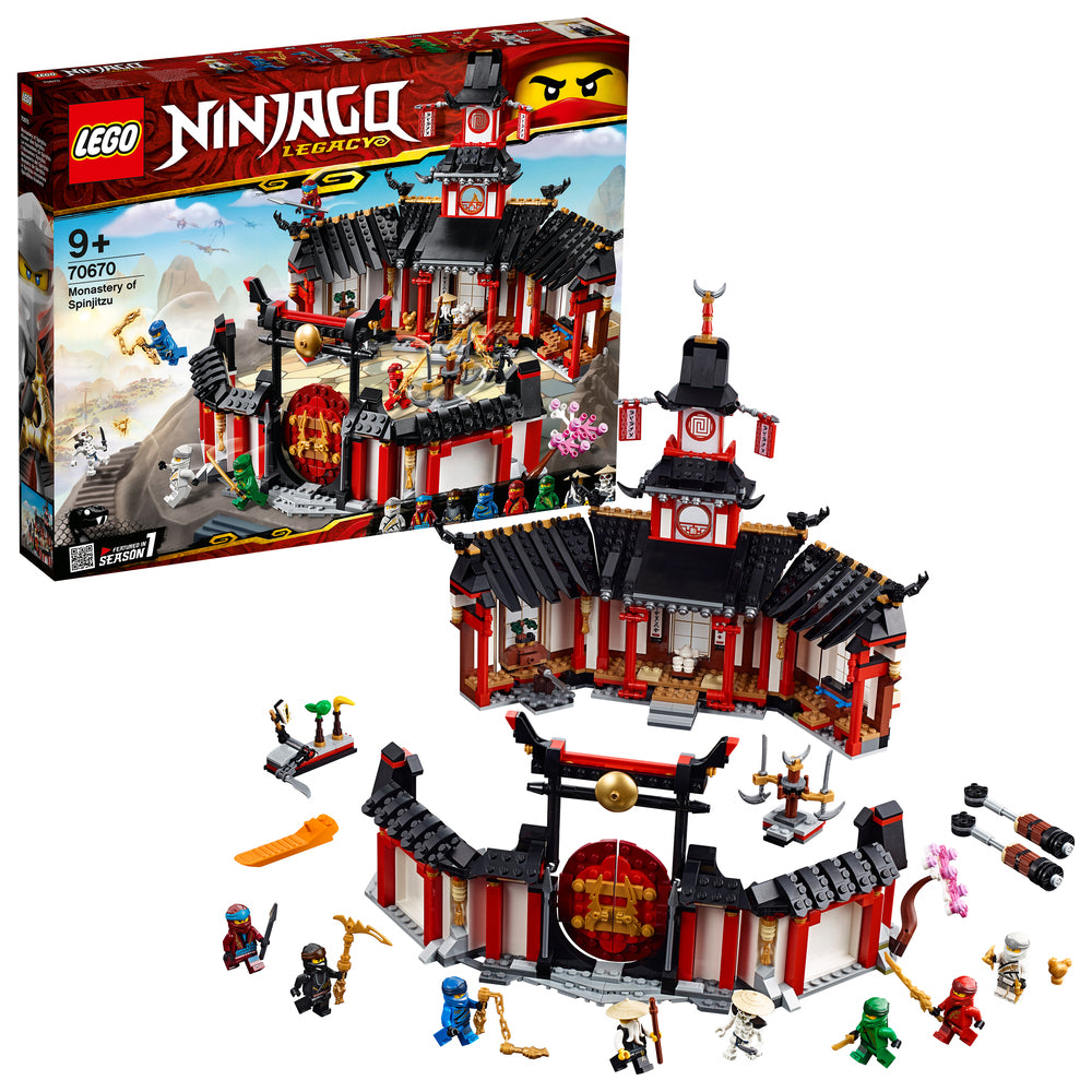 70670 LEGO NINJAGO SPINJITZU-KLOSTERET