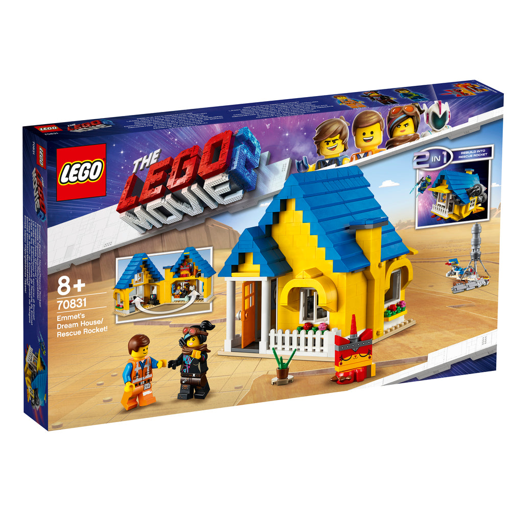 70831 LEGO Movie Emmets drømmehus/redningsraket!