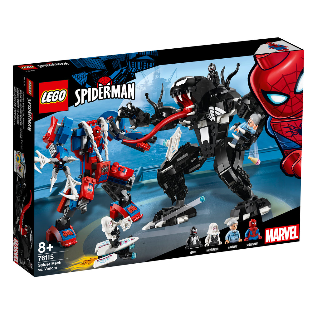 76115 LEGO Super Heroes Spider-robotten mod venom