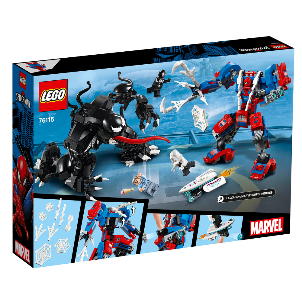 76115 LEGO Super Heroes Spider-robotten mod venom