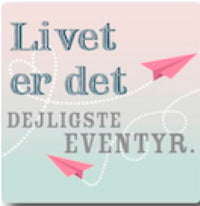 Citatmagnet livet er 9x9cm