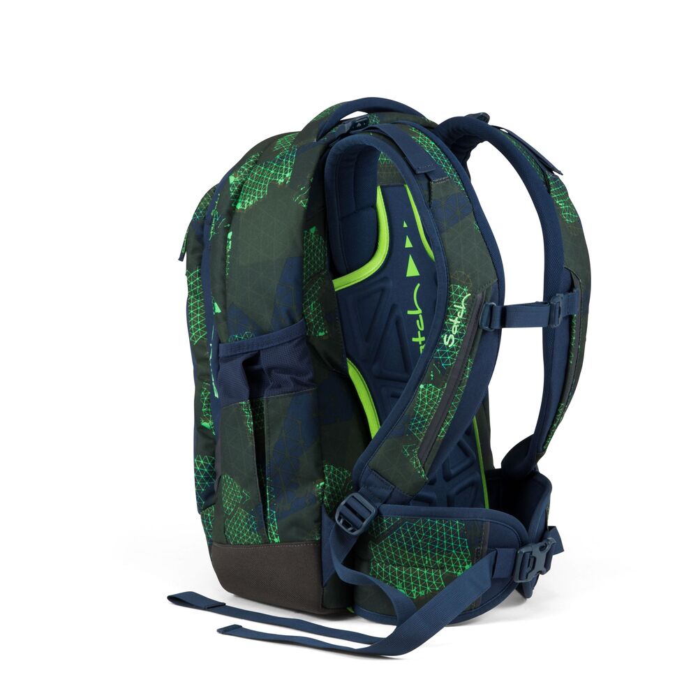 SKOLETASKE SATCH SLEEK INFRA GREEN