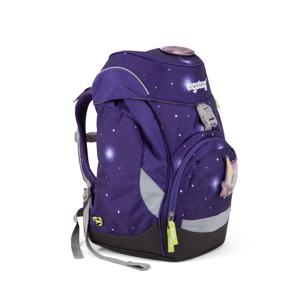 SKOLETASKE ERGOBAG PRIME PURPLE GALAXY