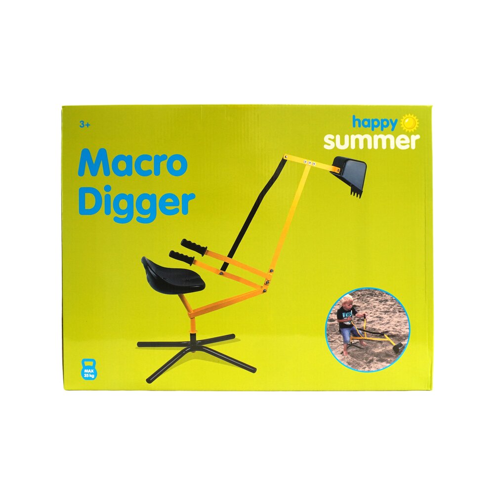 Happy Summer Stor Gravemaskine