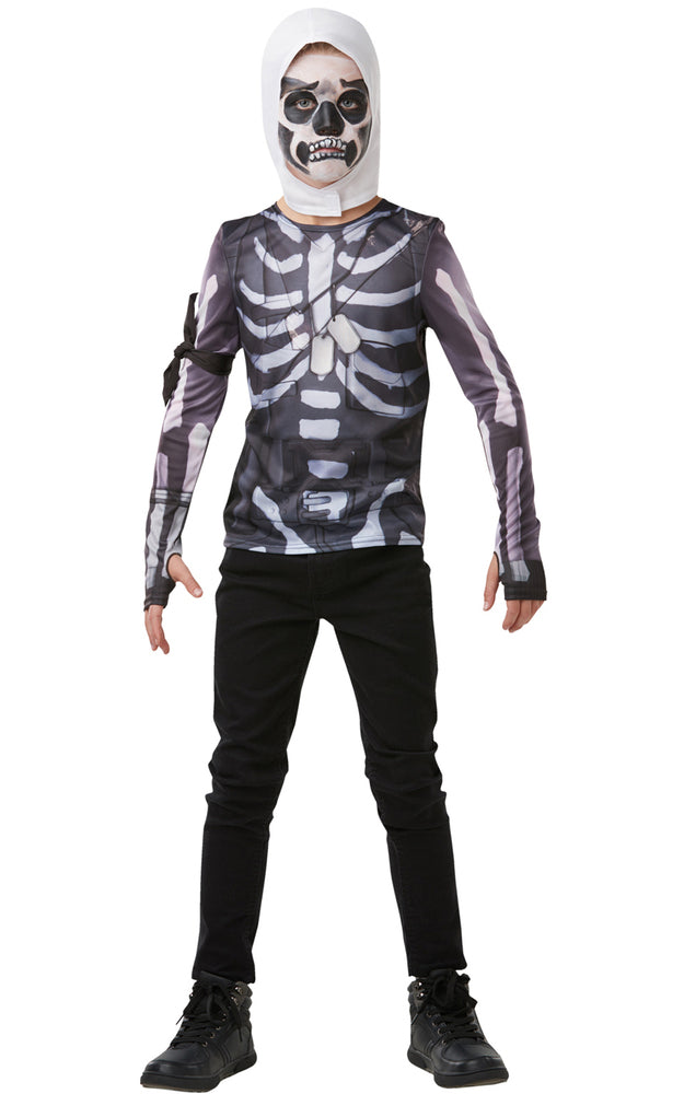 Fortnite skull trooper str. 9-10 år