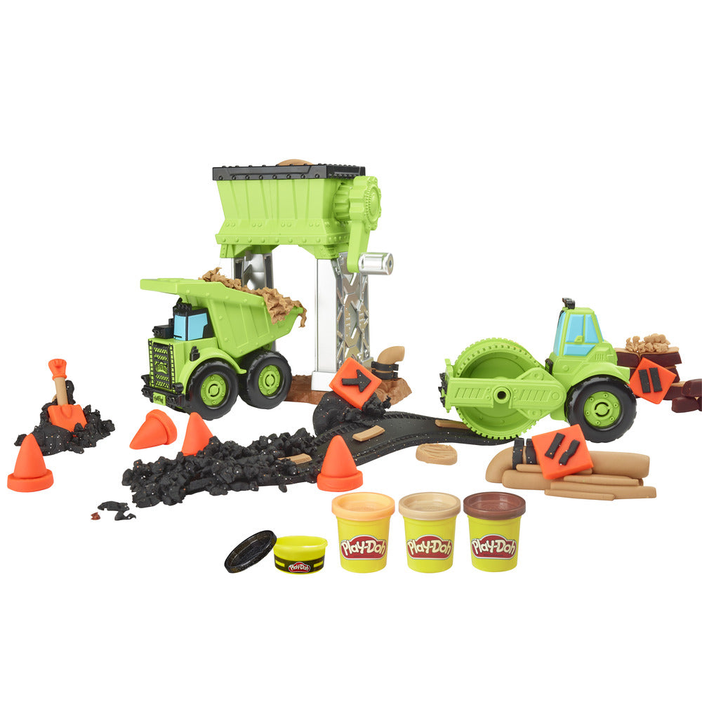 Play-doh  gravel yard