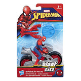Spiderman blast n go figur