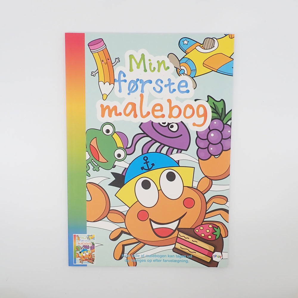 MIN FØRSTE MALEBOG