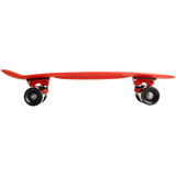 Skateboard joy plastic rød/sort