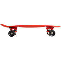 Skateboard joy plastic rød/sort