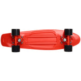 Skateboard joy plastic rød/sort