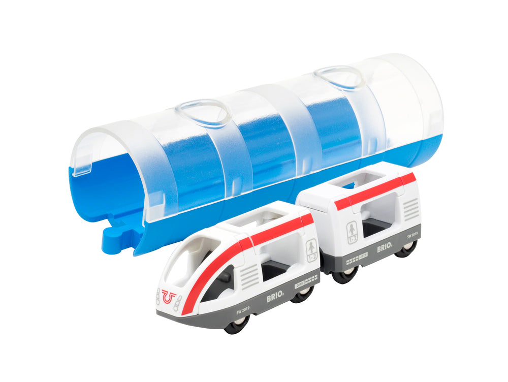 PASSAGERTOG OG TUNNEL