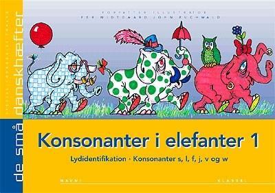 Konsonanter i Elefanter 1, 5 stk.
