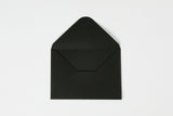 Kuvert sort 11,5x16 cm 110g 10stk