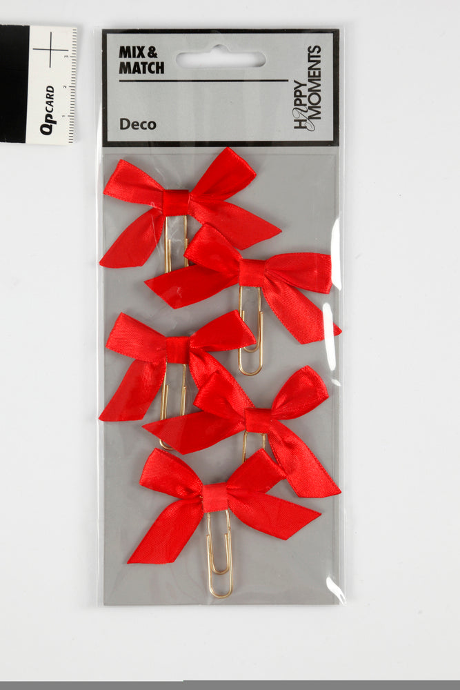 CLIPS RØD 40X70 MM 5STK