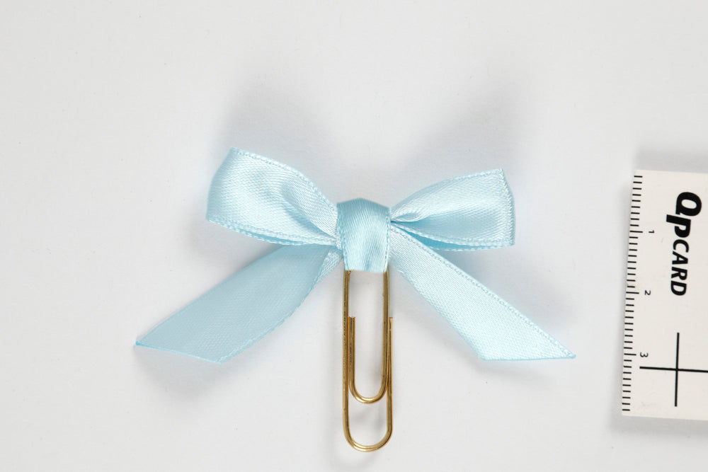 CLIPS LYSEBLÅ 40X70 MM 5STK