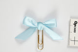 CLIPS LYSEBLÅ 40X70 MM 5STK