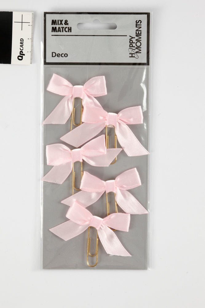 CLIPS LYSERØD 40X70 MM 5STK