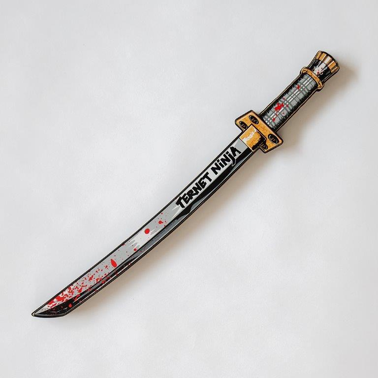 Ternet ninja skumsværd 54 cm