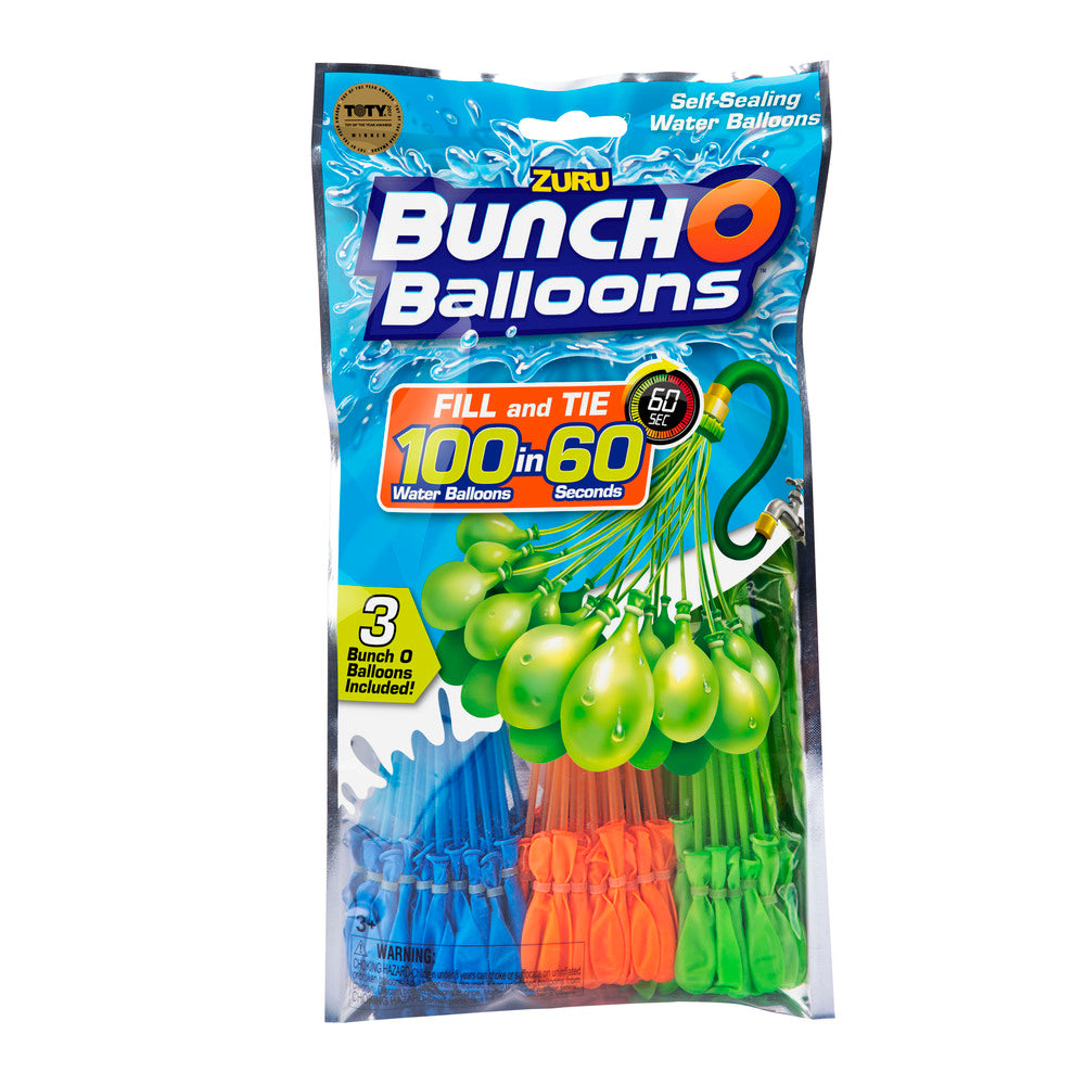 Bunch o balloons 3-pak asst.