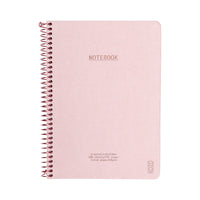 Notesbog kozo premium A5 lyserød linjeret