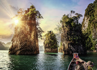 Puslespil the rocks in cheow thailand 1000 brikker
