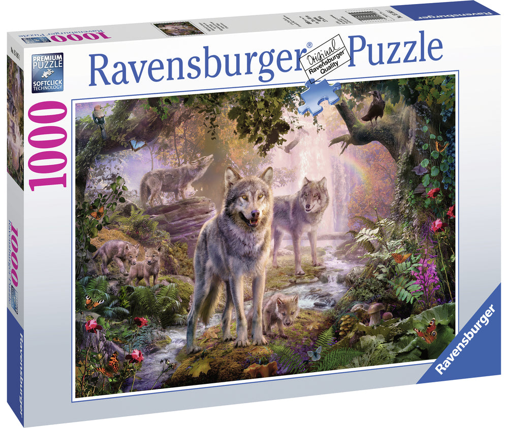 Puslespil summer wolves 1000 brikker