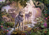 Puslespil summer wolves 1000 brikker