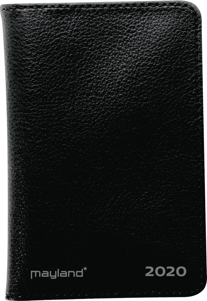 NANO PLANNER KUNSTSKIND SORT 2020 MAYLAND
